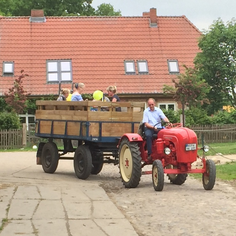 Alter Pfarrhof Elmenhorst - Gäste auf dem Hof